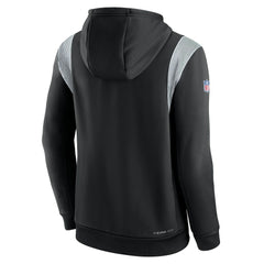 New York Jets Sideline Athletic Stack Performance Pullover Hoodie - Black for sale