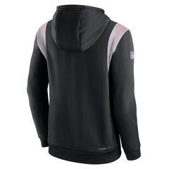 Atlanta Falcons Sideline Athletic Stack Performance Pullover Hoodie - Black online