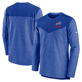 Buffalo Bills Sideline Lockup Performance Quarter-Zip Top - Royal on sale