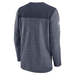 Tennessee Titans Sideline Lockup Performance Quarter-Zip Top - Navy online