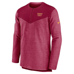 Washington Commanders Sideline Lockup Performance Quarter-Zip Top - Burgundy sale