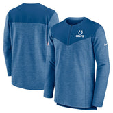 Indianapolis Colts Sideline Lockup Performance Quarter-Zip Top - Royal cheap