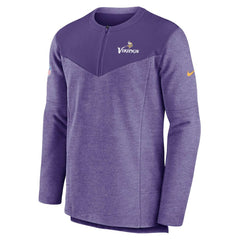 Minnesota Vikings Sideline Lockup Performance Quarter-Zip Top - Purple outlet