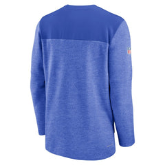 Los Angeles Rams Sideline Lockup Performance Quarter-Zip Top - Royal cheap