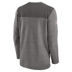 Tampa Bay Buccaneers Sideline Lockup Performance Quarter-Zip Top - Pewter for sale