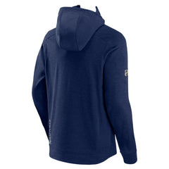 Nashville Predators Fanatics Authentic Pro Road Tech Lightweight Full-Zip Hoodie Jacket - Navy Hoodies