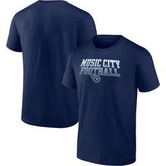 Tennessee Titans Heavy Hitter T-Shirt - Navy cheap
