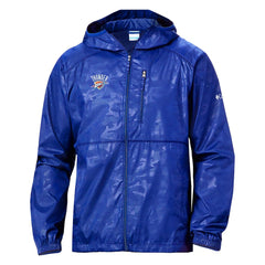 Oklahoma City Thunder Camo Flash Forward Full-Zip Windbreaker Jacket - Blue discount