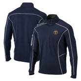 Denver Nuggets Shotgun Quarter-Zip Pullover Jacket sale - Navy cheap