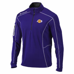 Los Angeles Lakers Shotgun Quarter-Zip Pullover Jacket - Purple outlet