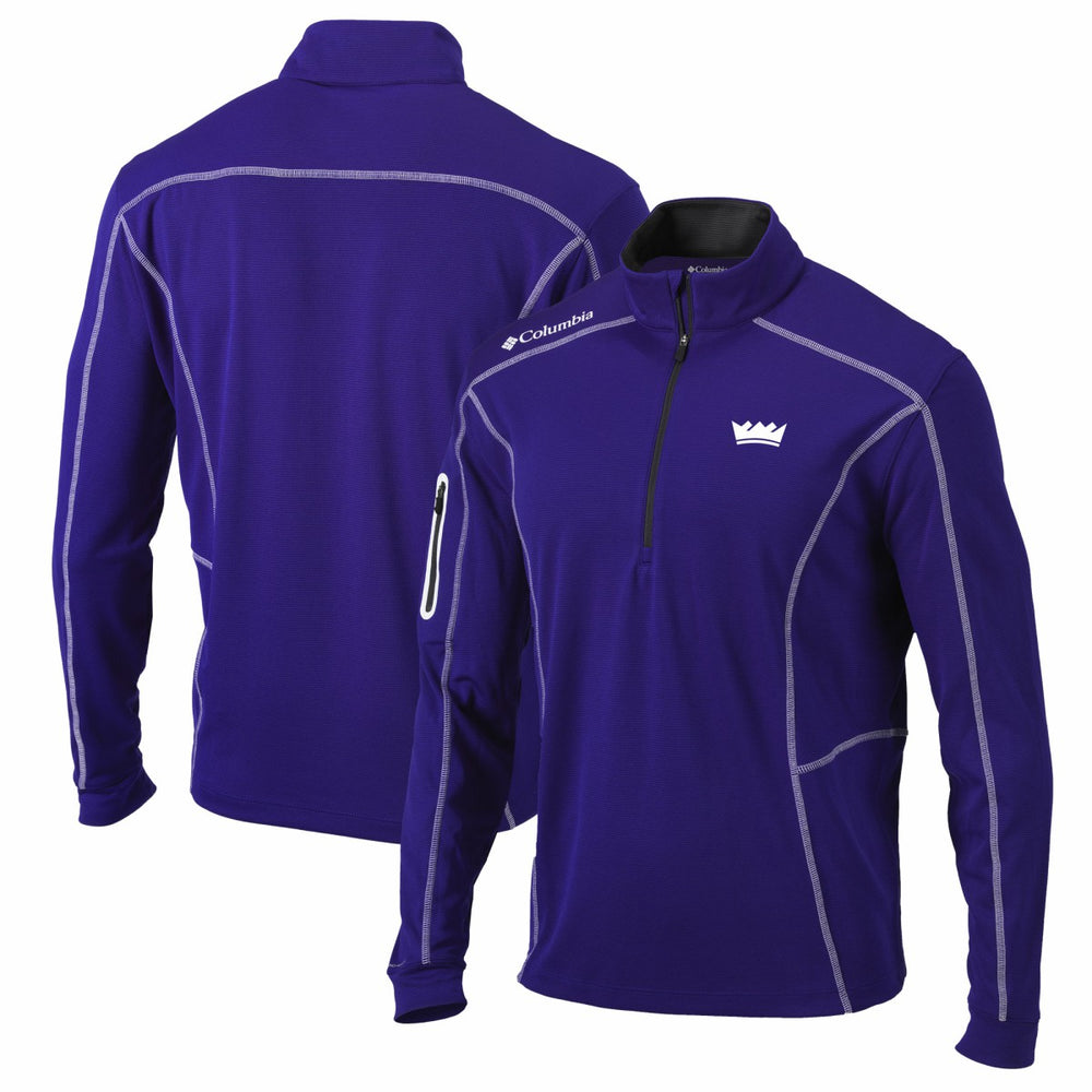 Sacramento Kings Shotgun Quarter-Zip Pullover Jacket - Purple cheap