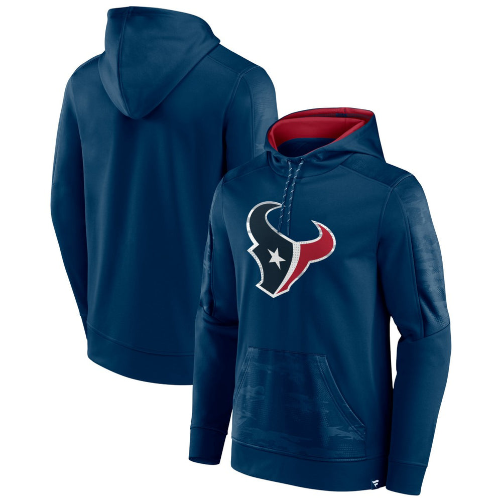 Houston Texans On The Ball Pullover Hoodie - Navy for sale