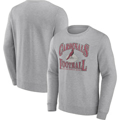Arizona Cardinals Playability Pullover Sweatshirt - Heathered Charcoal online