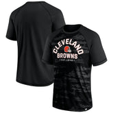 Cleveland Browns Blackout Hail Mary Raglan T-Shirt online