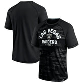 Las Vegas Raiders Hail Mary Raglan T-Shirt - Black for sale