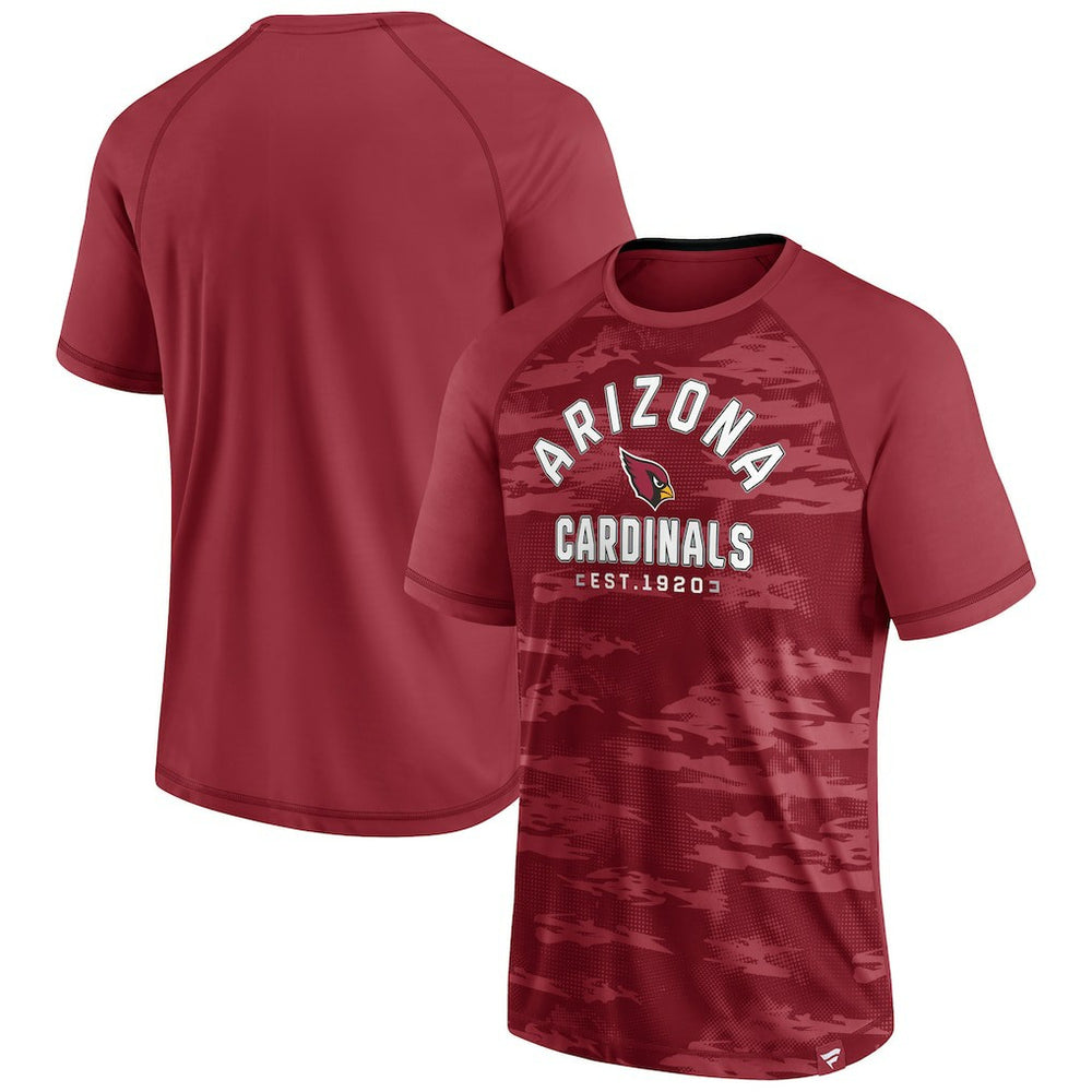 Arizona Cardinals Hail Mary Raglan T-Shirt - Cardinal on sale