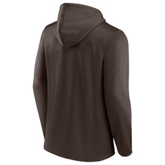 Cleveland Browns Ball Carrier Full-Zip Hoodie - Brown/Orange outlet