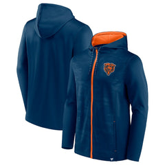 Chicago Bears Ball Carrier Full-Zip Hoodie - Navy outlet