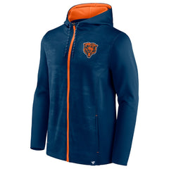 Chicago Bears Ball Carrier Full-Zip Hoodie - Navy outlet