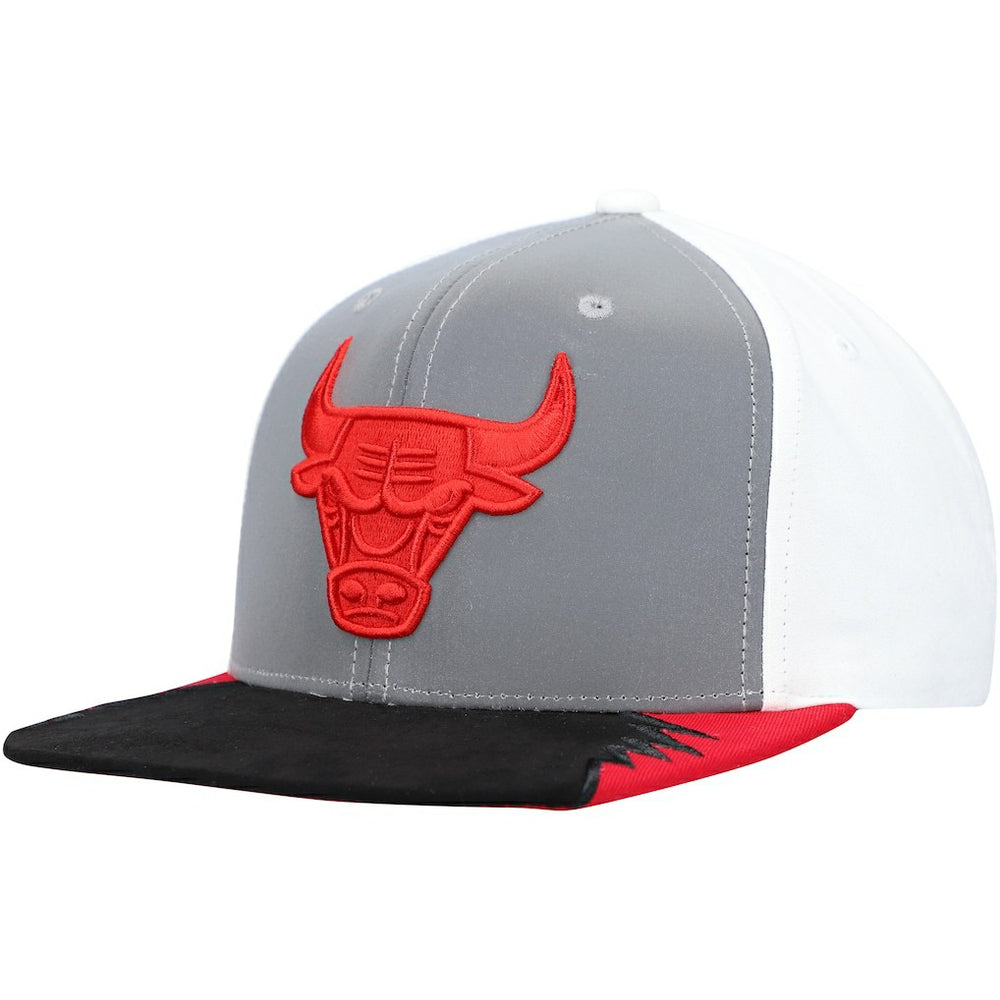 Chicago Bulls Day 5 Snapback Hat - Gray/White discount