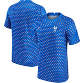 France Women's National Team 2021/22 Pre-Match Top for sale - Blue