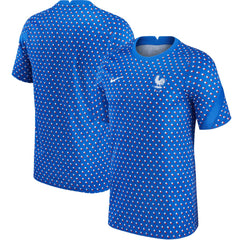 France Women's National Team 2021/22 Pre-Match Top - Blue sale