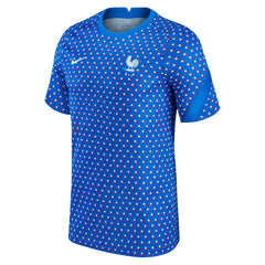 France Women's National Team 2021/22 Pre-Match Top - Blue sale