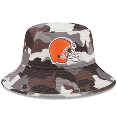 Cleveland Browns New Era 2022 NFL Training Camp Bucket Hat - Camo sale