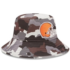 Cleveland Browns New Era 2022 NFL Training Camp Bucket Hat - Camo sale