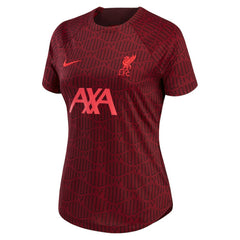 Liverpool Women's 2022/23 Pre-Match Home Performance Top - Burgundy cheap