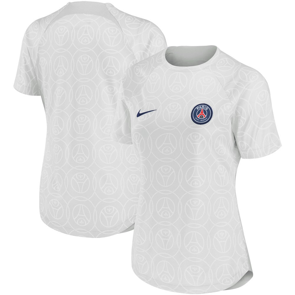 Paris Saint-Germain Women's 2022/23 Pre-Match Home Performance Top - Gray sale
