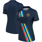 Barcelona Women's 2022/23 Pre-Match AWAY Performance Top on sale - Navy