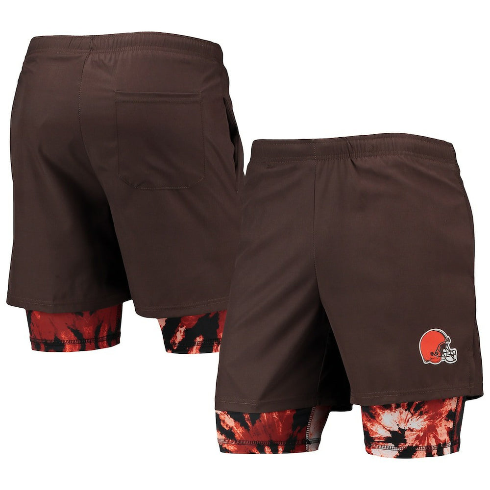 Cleveland Browns FOCO Running Shorts - Brown online