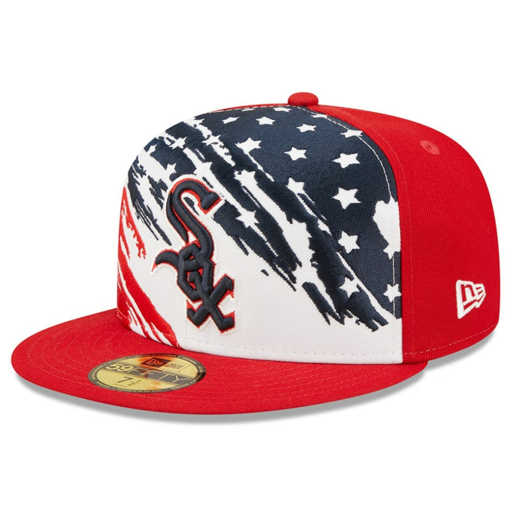 Chicago White Sox 2022 4th of July On-Field 59FIFTY Fitted Hat Red