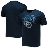 Tennessee Titans Junk Food Bold Logo T-Shirt - Navy discount