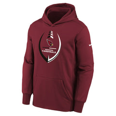 Arizona Cardinals Youth Icon Performance Pullover Hoodie - Cardinal outlet