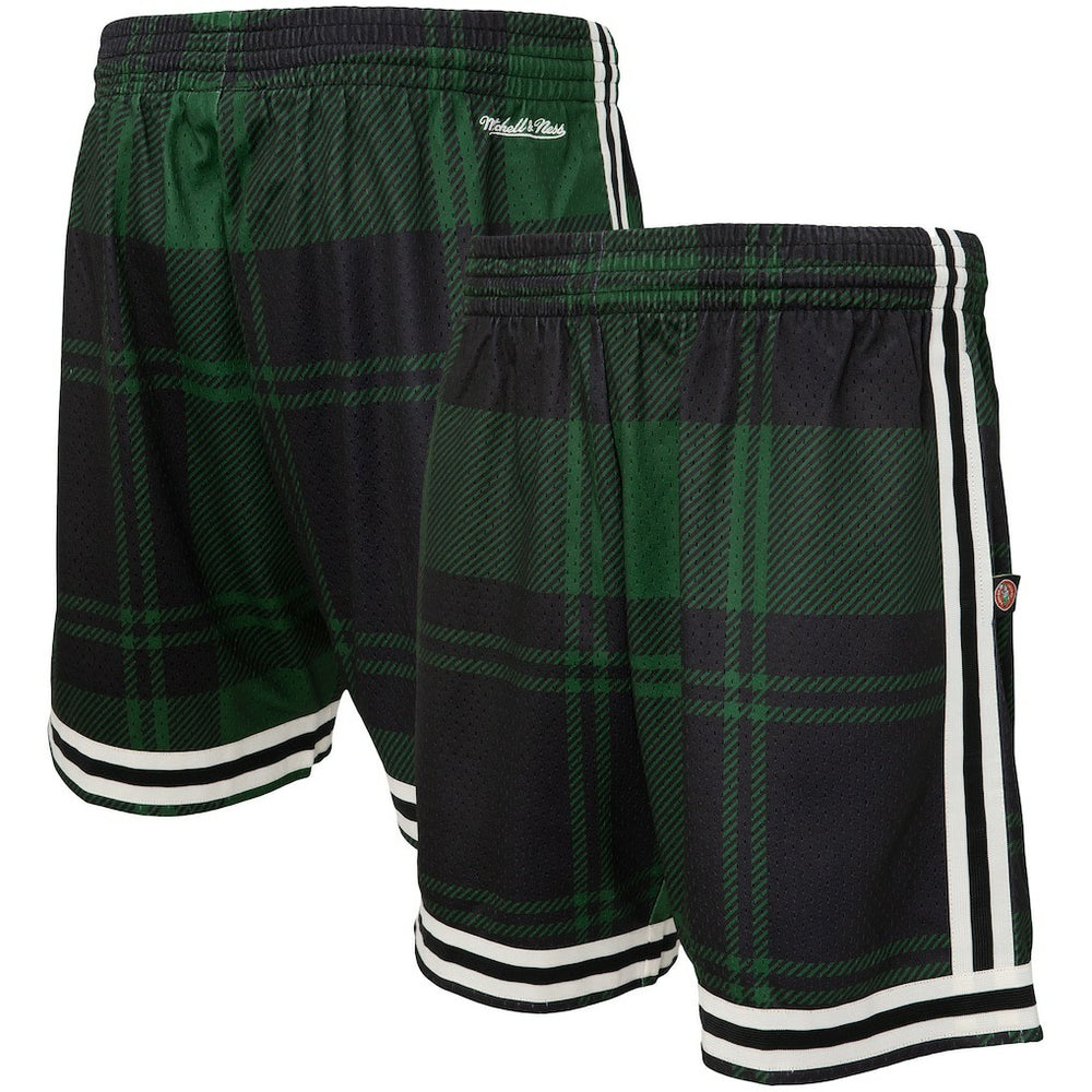 Boston Celtics x Uninterrupted Hardwood Classics Swingman Shorts - Kelly Green/Black sale