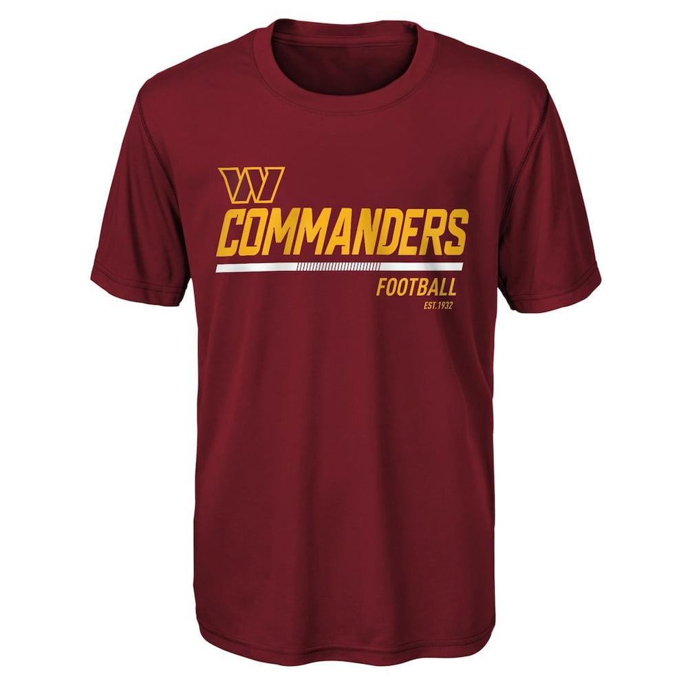 Washington Commanders Youth Engaged T-Shirt - Burgundy discount