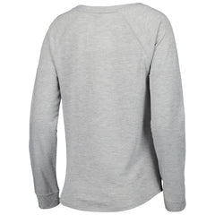Seattle Seahawks Juniors All Striped Up Raglan Long Sleeve T-Shirt - Heathered Gray online