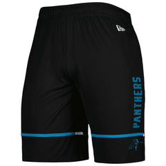 Carolina Panthers New Era Combine Authentic Rusher Training Shorts - Black discount