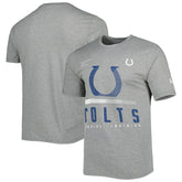 Indianapolis Colts New Era Combine Authentic Red Zone T-Shirt - Heathered Gray online