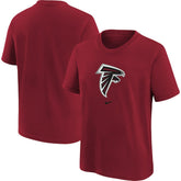 Atlanta Falcons Youth Logo T-Shirt - Red cheap
