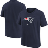 New England Patriots Youth Logo T-Shirt - Navy for sale