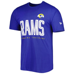 Los Angeles Rams New Era Combine Authentic Training Huddle Up T-Shirt - Royal outlet
