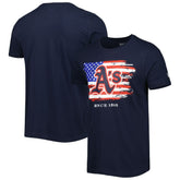 Athletics 4th of July Jersey T-Shirt Navy