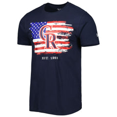 Colorado Rockies 4th of July Jersey T-Shirt Navy
