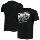 Las Vegas Raiders Junk Food Throwback T-Shirt - Black on sale