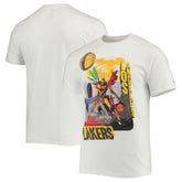 Los Angeles Lakers NBA x McFlyy Identify Artist Series T-Shirt - White shop