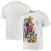 Philadelphia 76ers NBA x McFlyy Identify Artist Series T-Shirt - White cheap