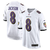 Lamar Jackson Baltimore Ravens Game Jersey - White sale